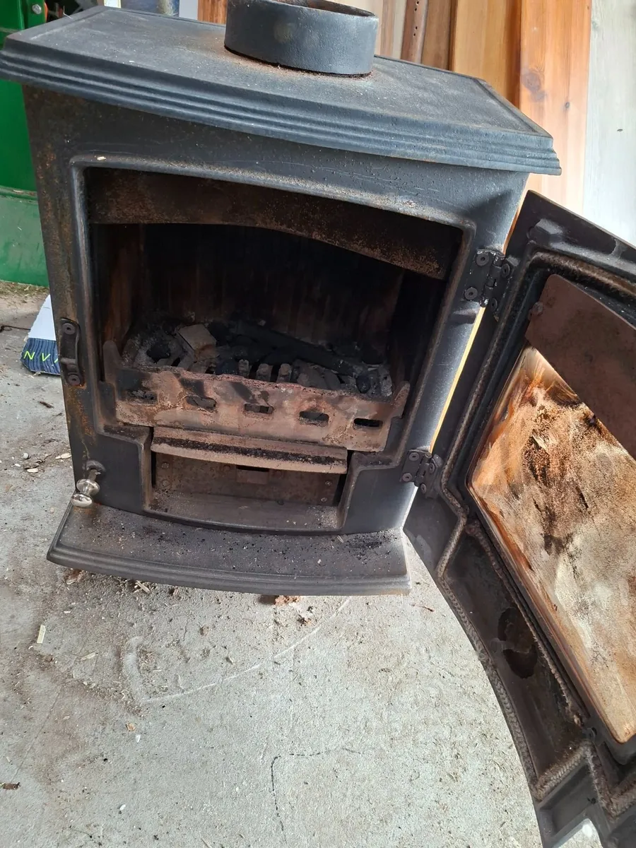 Wood Burning Stove and Base - Image 4