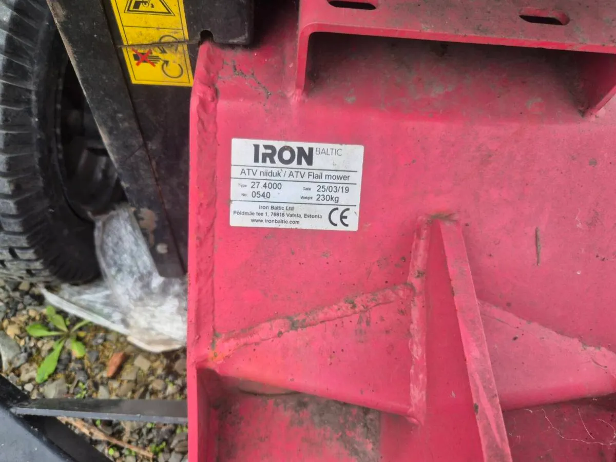 Iron baltic flail motor - Image 2