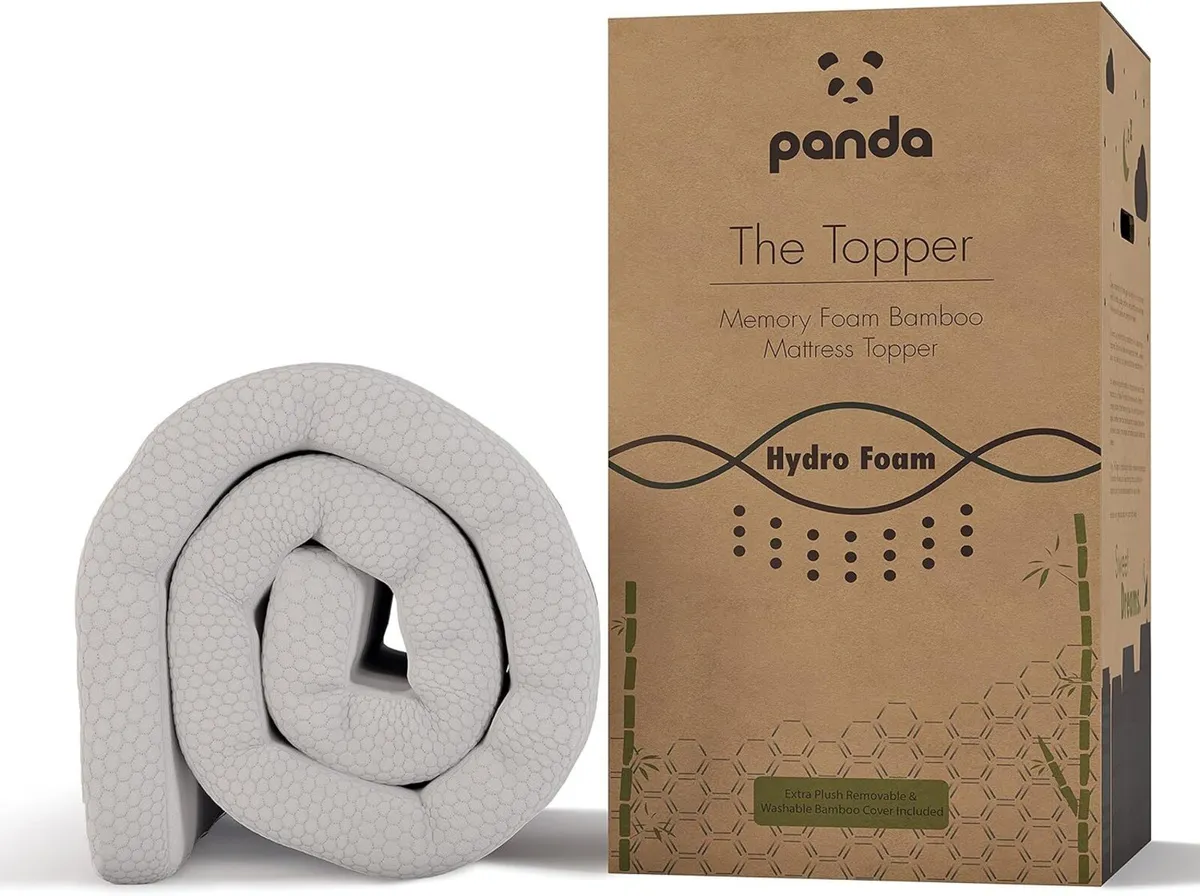 Memory Foam Mattress Topper - Small Double - Image 1
