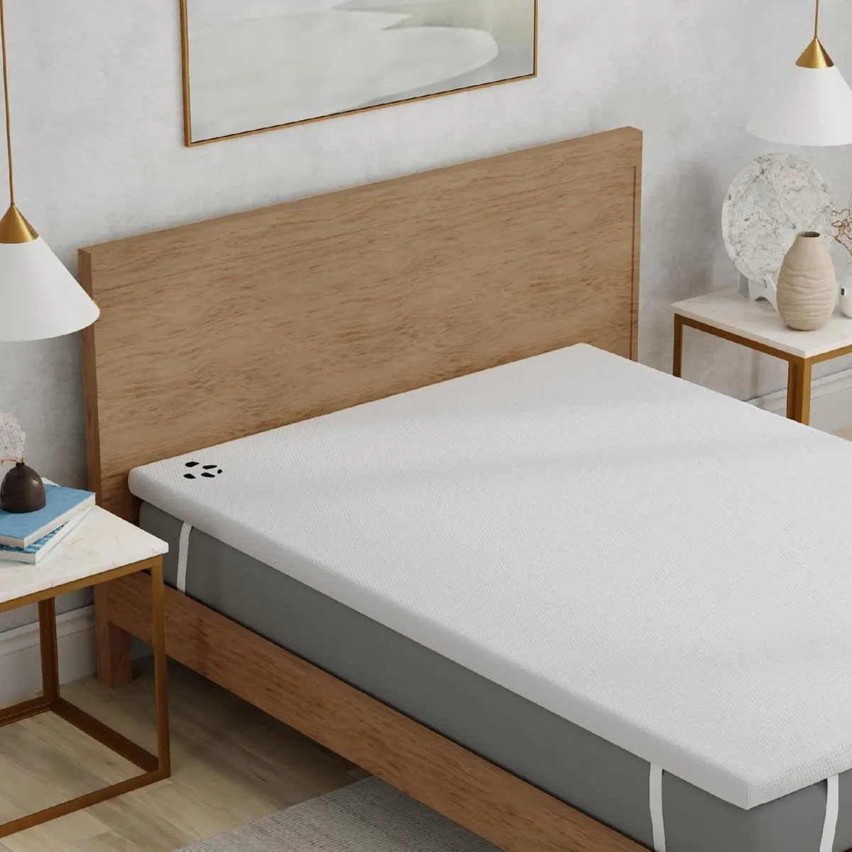 Memory Foam Mattress Topper - Small Double - Image 3