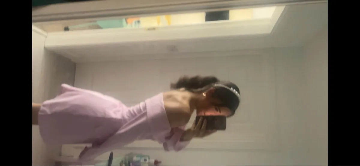 Pink petite dress - Image 1