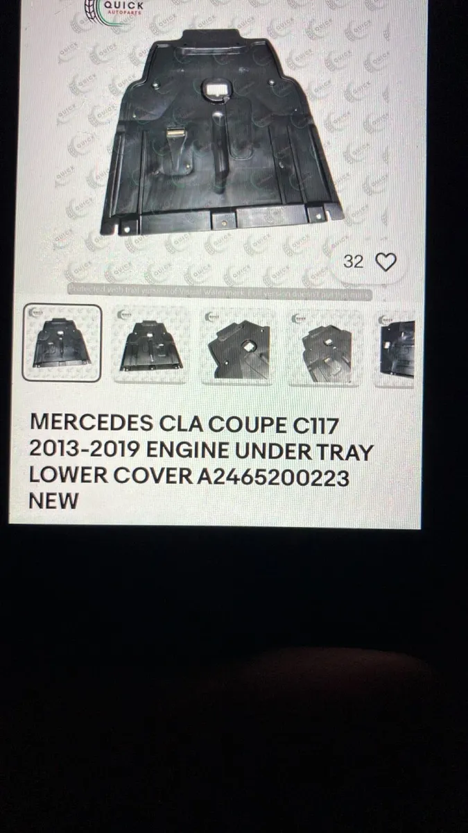 Engine Undertray Mercedes - Image 2