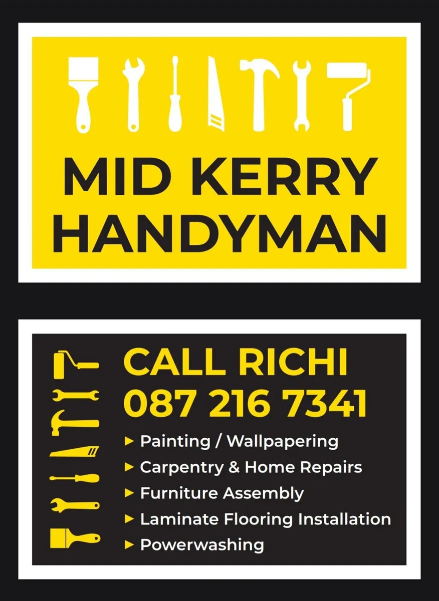 Handyman available in Kerry - Image 1