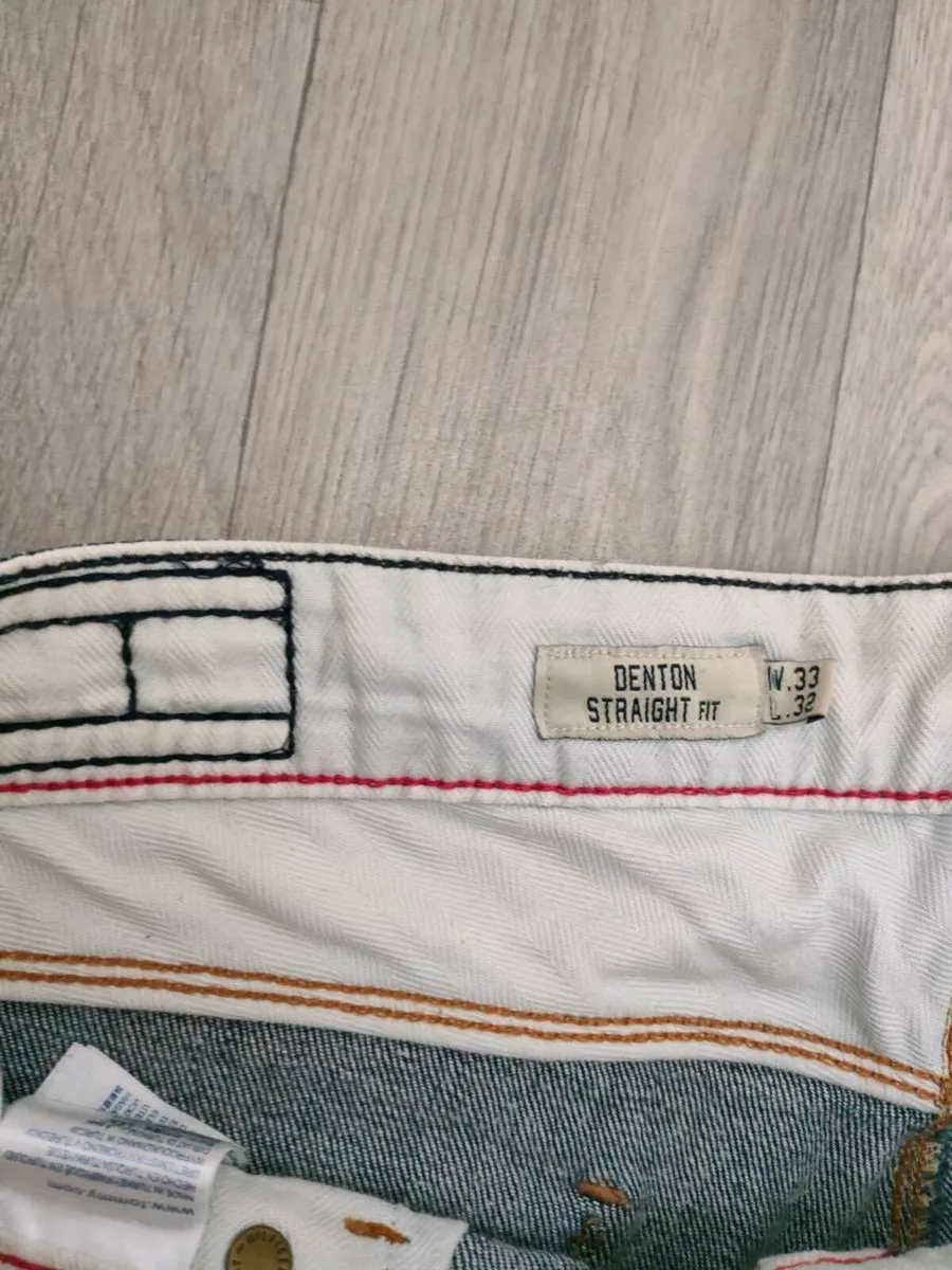 Hilfiger Denton Straight Fit Salvage Jeans W34 L31 - Image 3