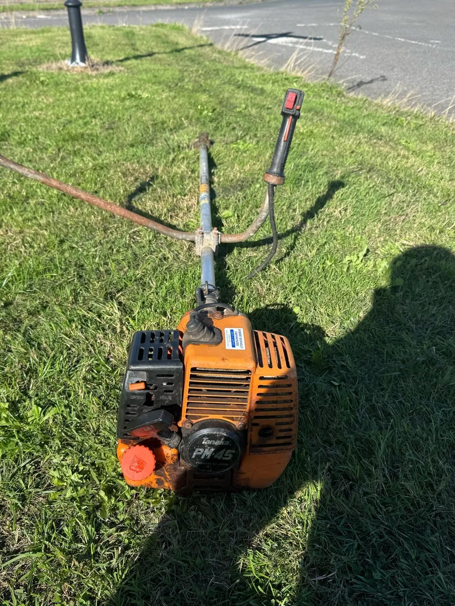 Tanaka PM 45 heavy duty petrol strimmers - Image 1