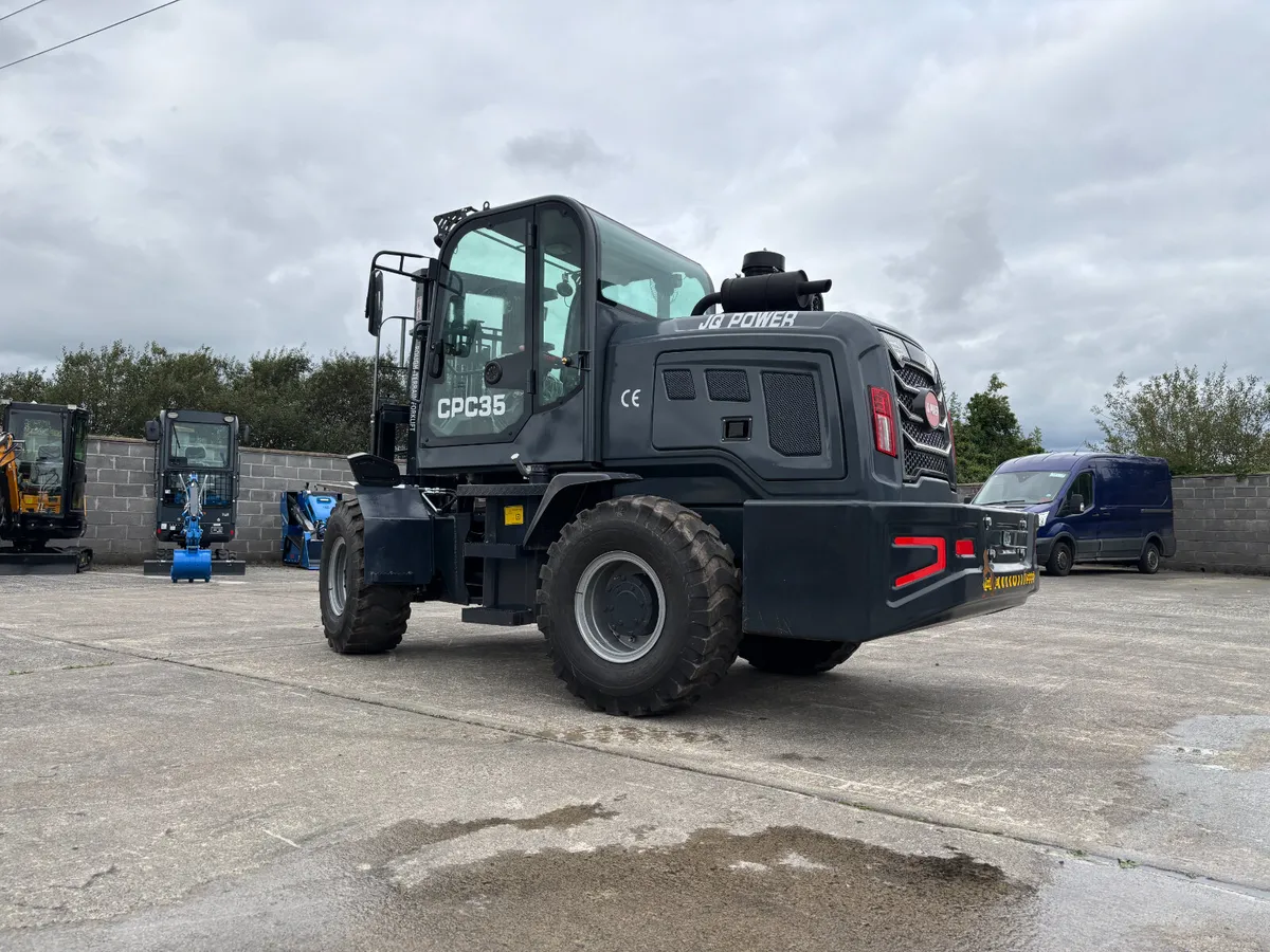 BRAND NEW JQ POWER 3.5T ROUGH TERRAIN FORKLIFT - Image 3