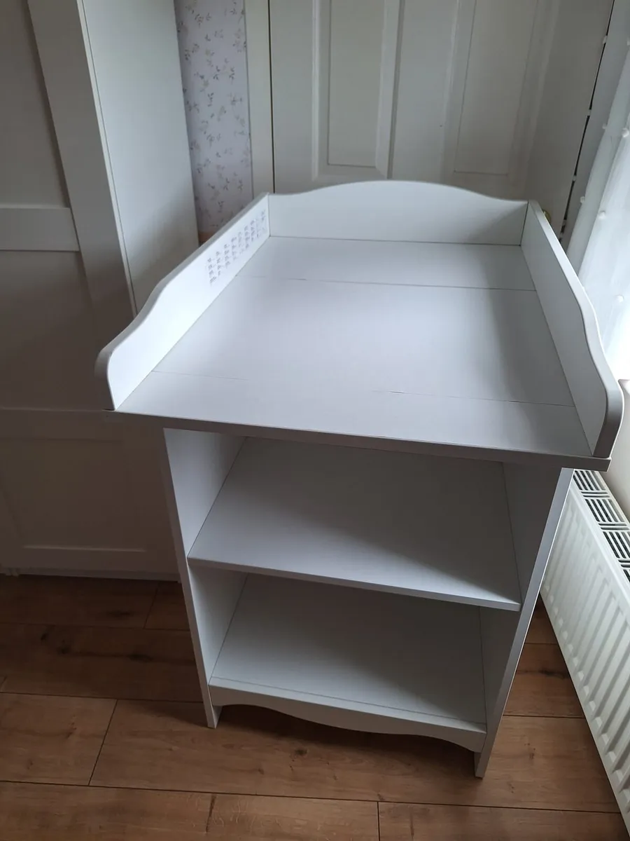 Baby Changing Unit – White - Image 2