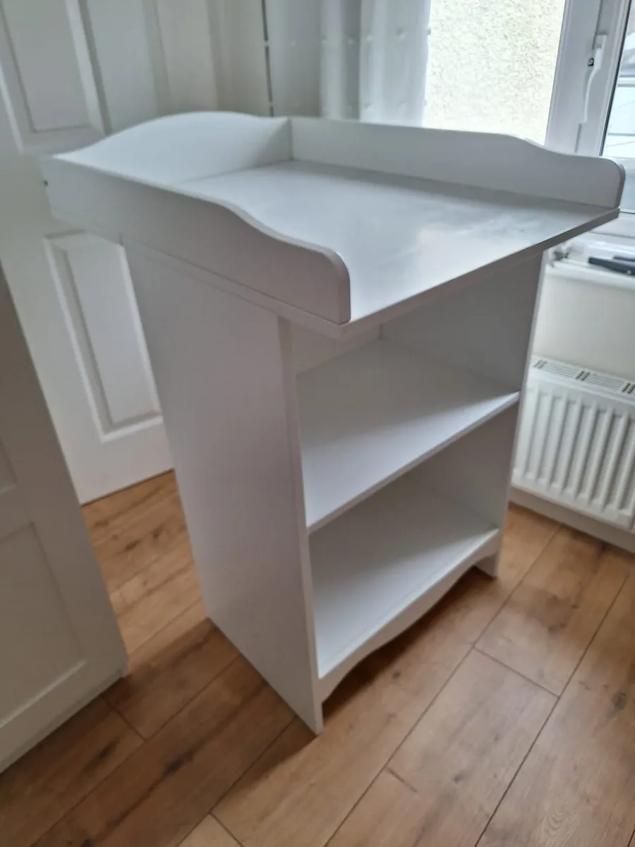 Baby Changing Unit – White - Image 1
