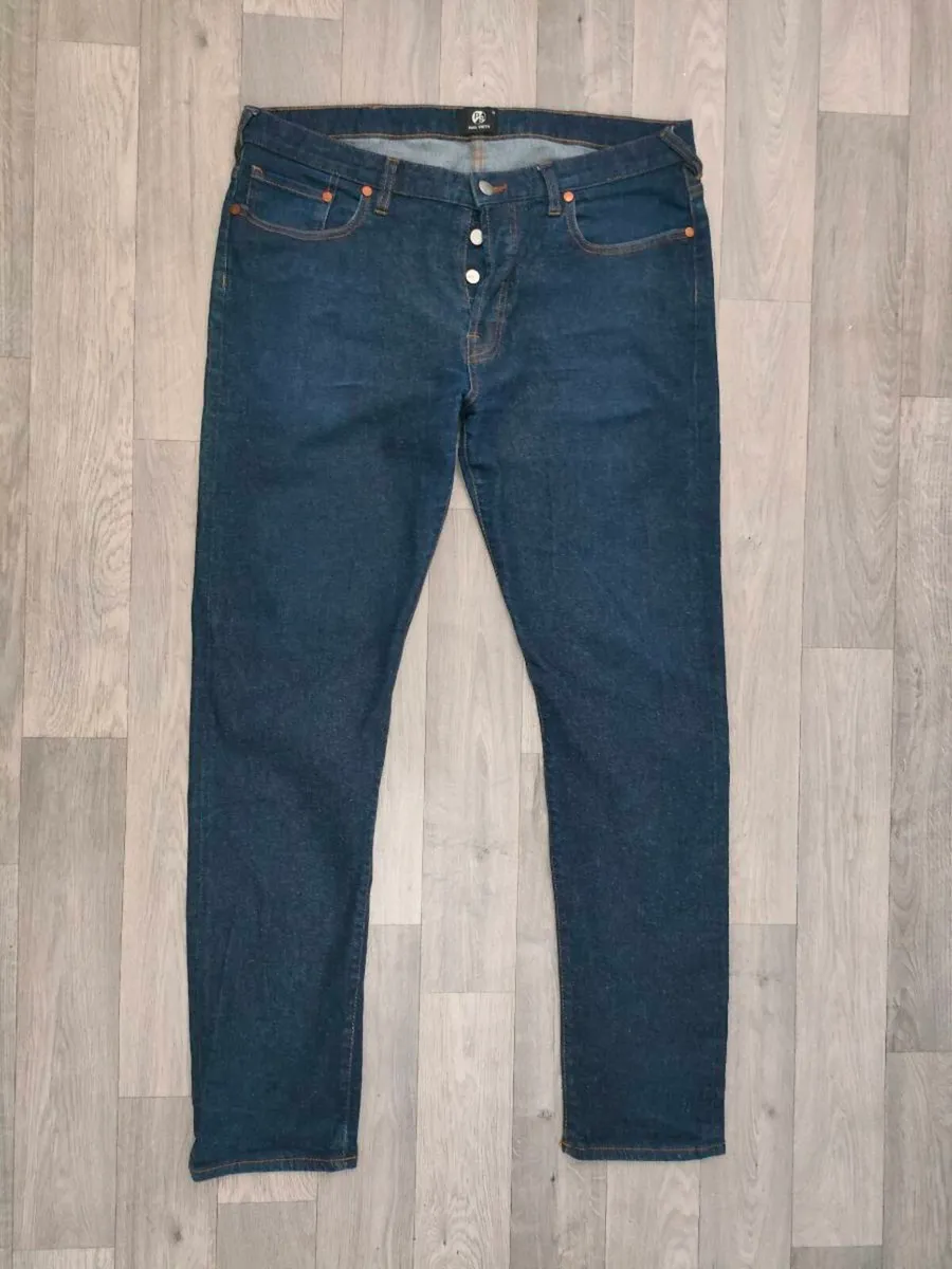 Paul Smith Regular Tapered Fit Jeans Mens 35x32 - Image 1