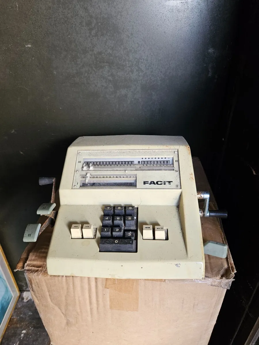 Vintage Facit Calculator - Image 1
