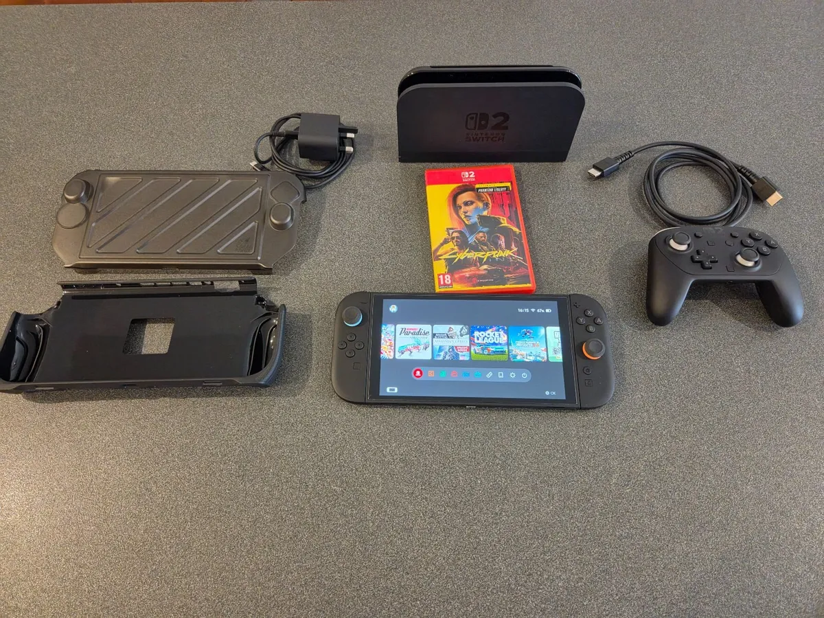 Nintendo Switch 2 + Pro Controller + Game + 256GB - Image 3