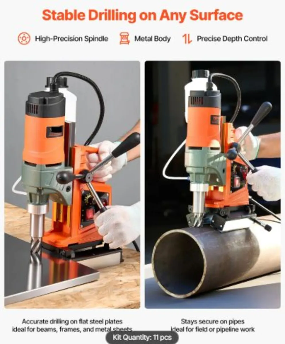 Magnetic Drill Press,1400 W, 50 mm Boring Diameter - Image 2