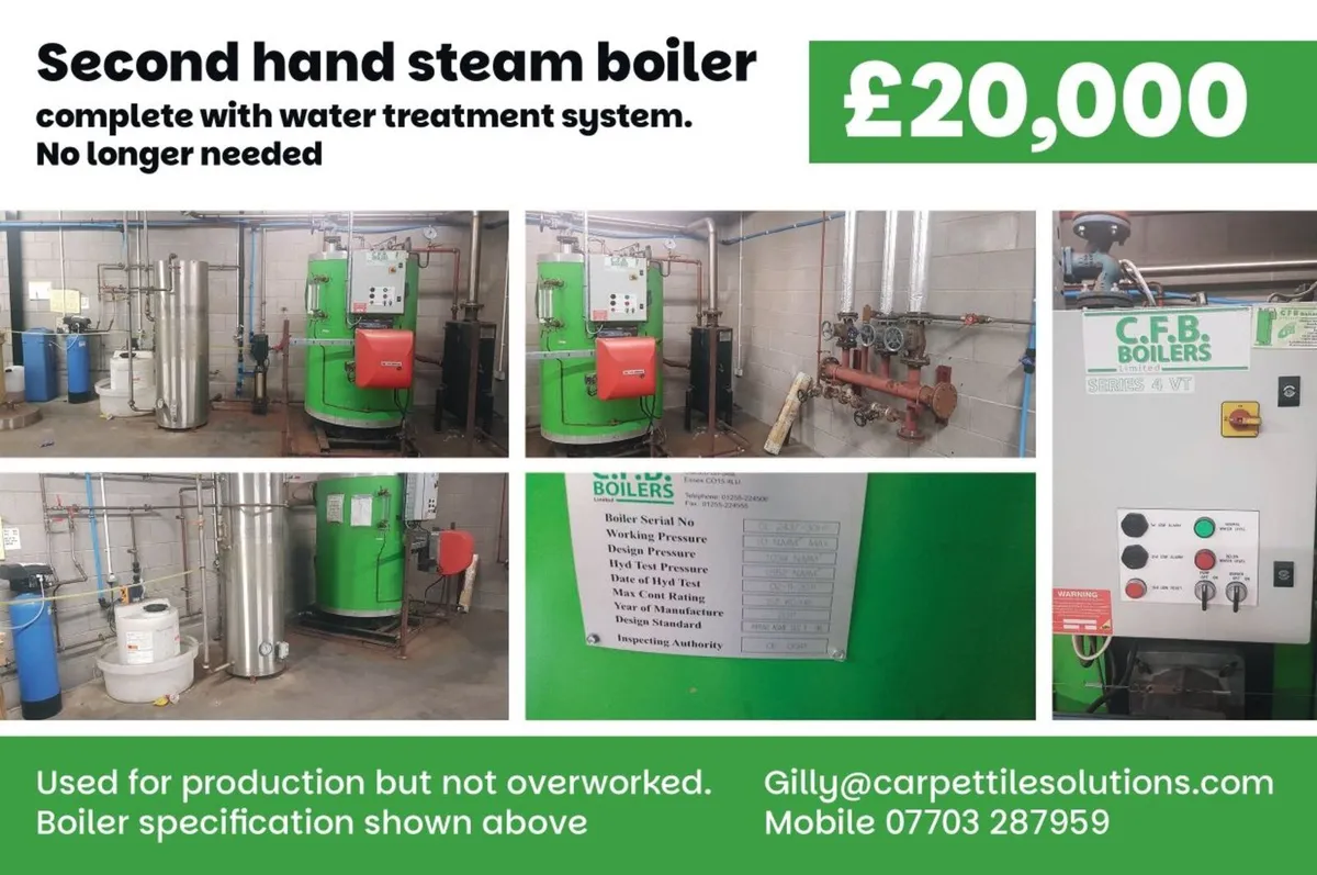 COMMERCIAL BOILER - Image 1