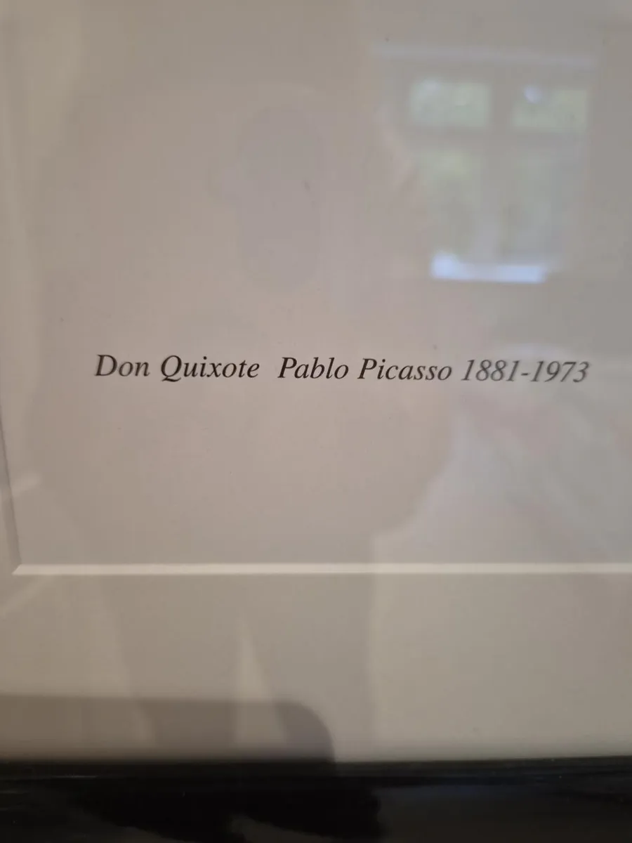 Picasso Don Quixote large framed print - Image 2
