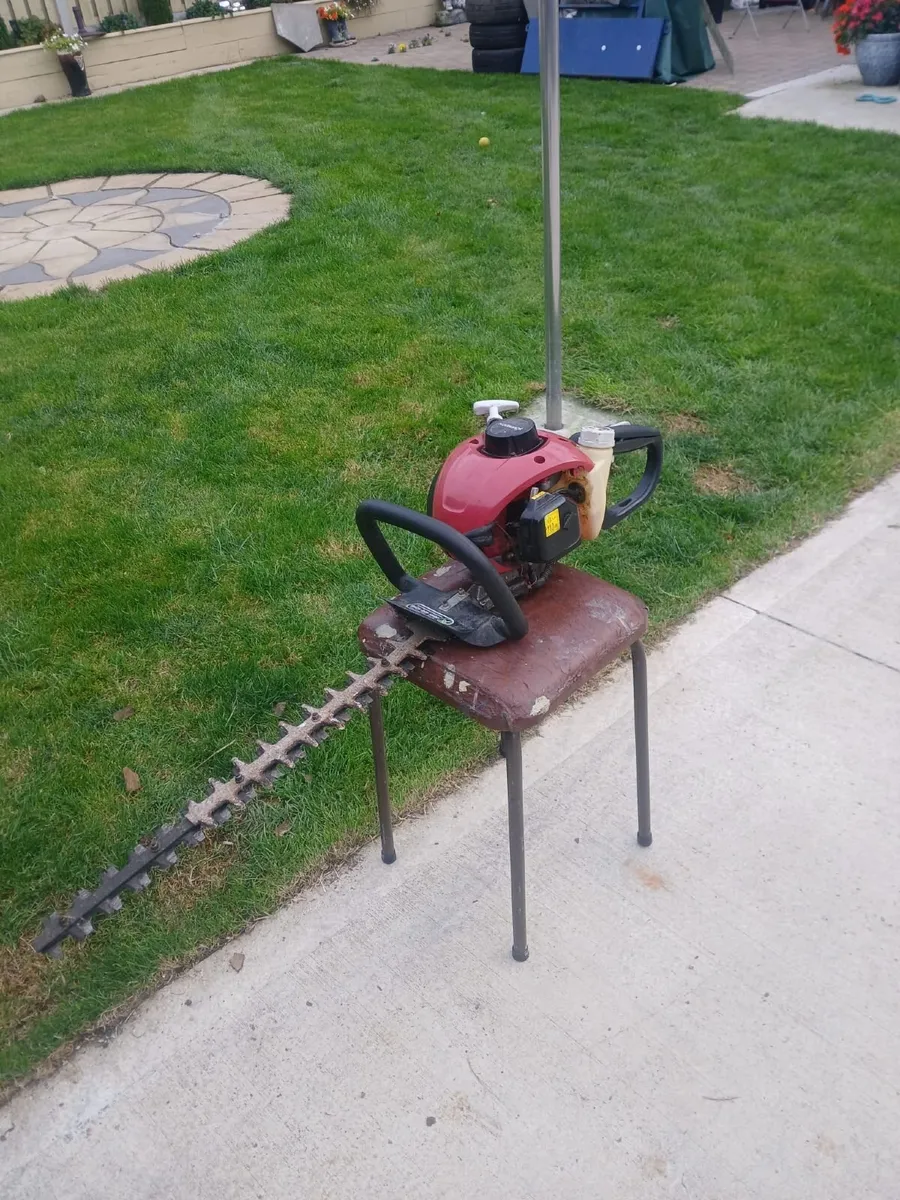 Garage clearout petrol hedge trimmer - Image 2