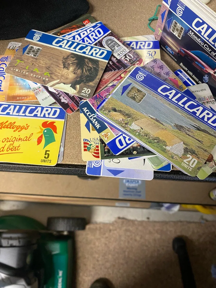 Used phone cards