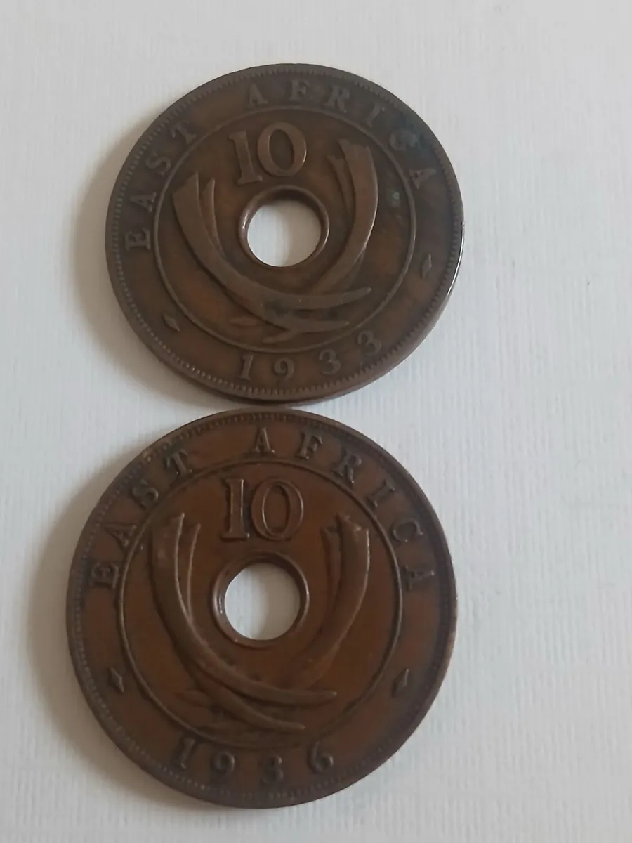Africa old coins - Image 1
