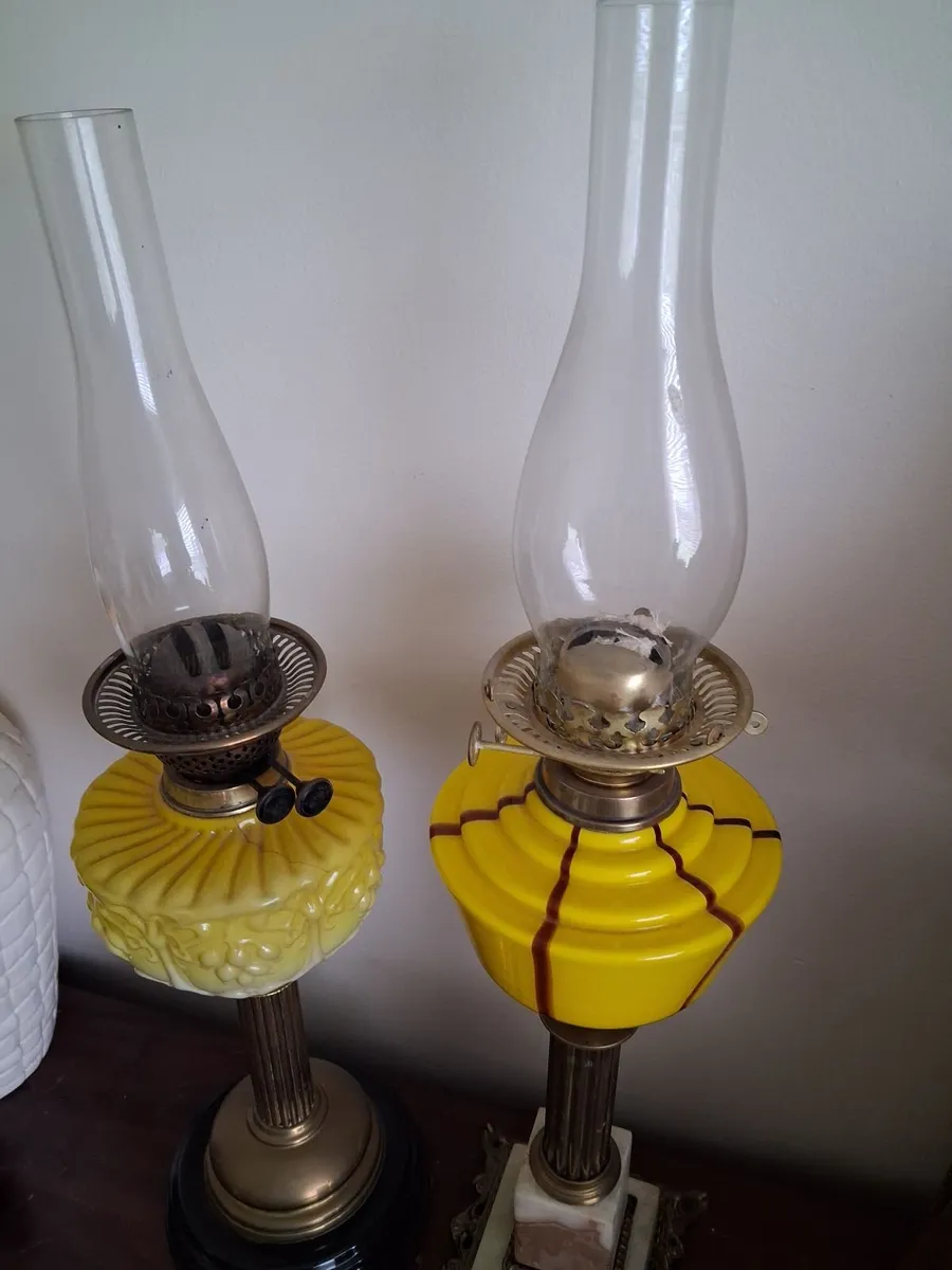 Antique Oil Lamps - Image 2