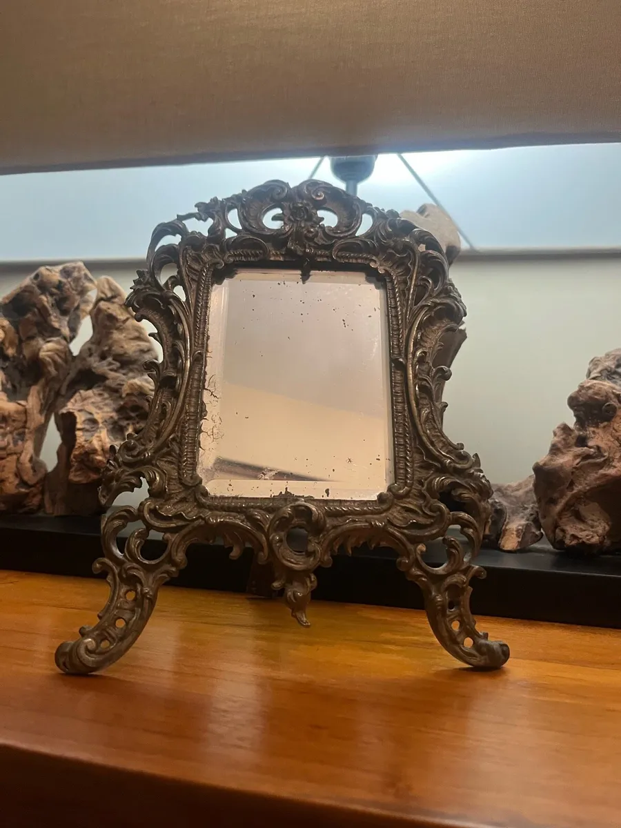 Victorian Rococo Dressing Mirror - Image 3