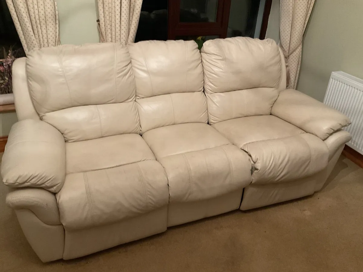 Cream Couch - Image 1