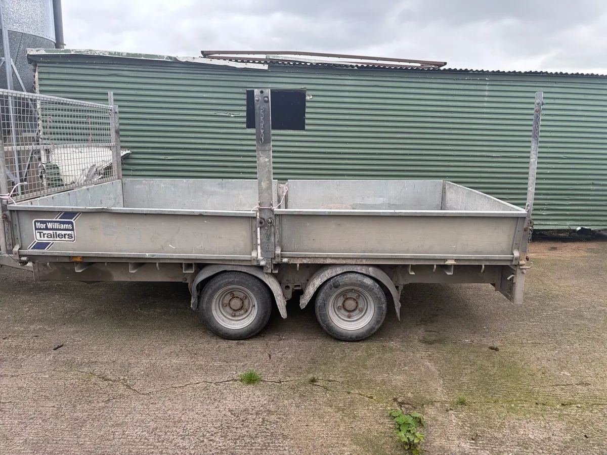 Ifor Williams 12foot trailer - Image 1