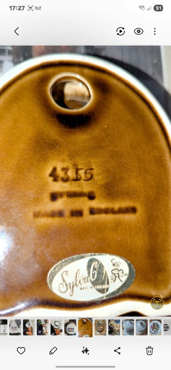 1950s Vintage Salvac Horseshoe ashtray - Image 2