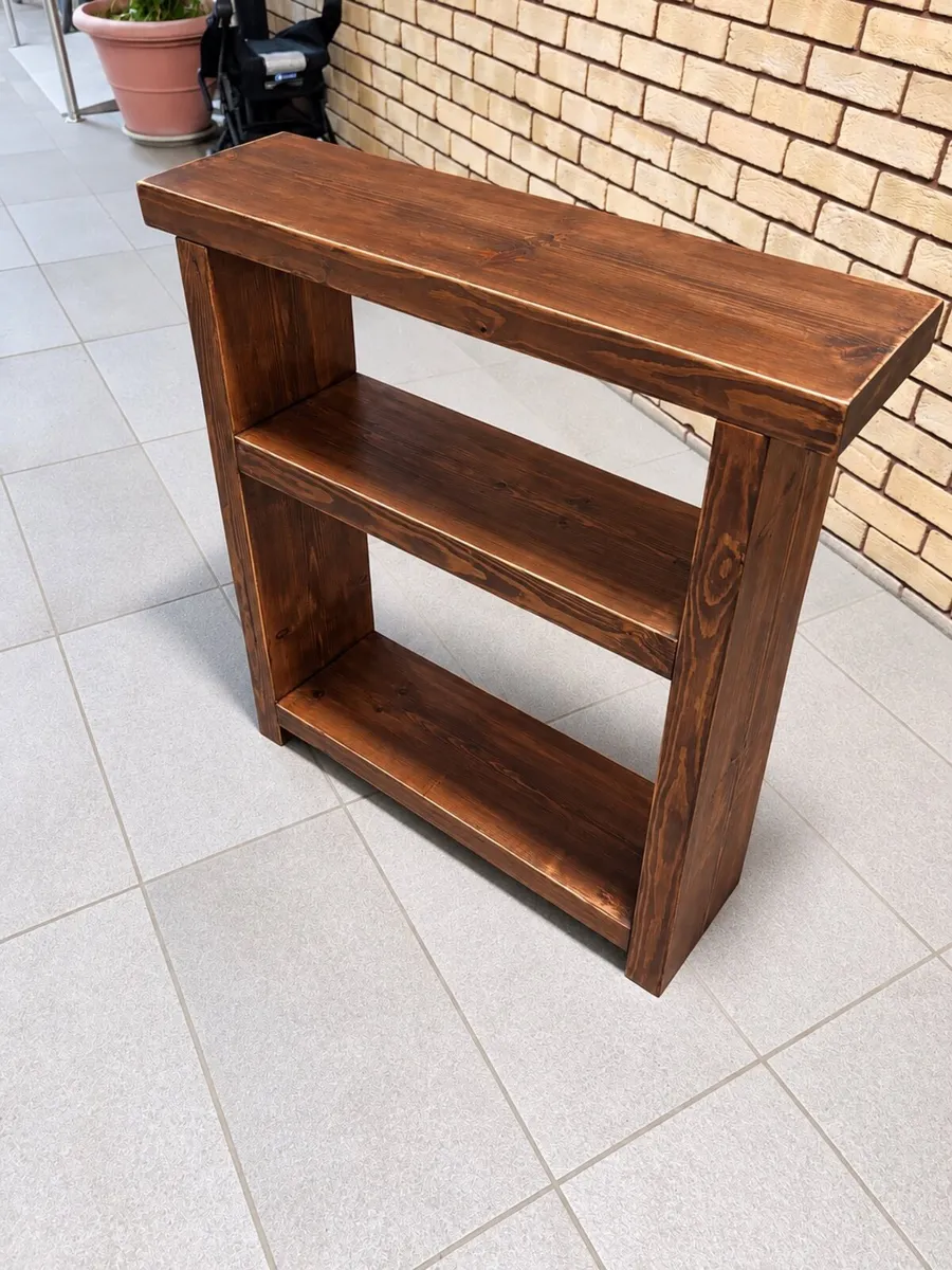 Handmade Rustic Bathroom Storage Unit - Image 2