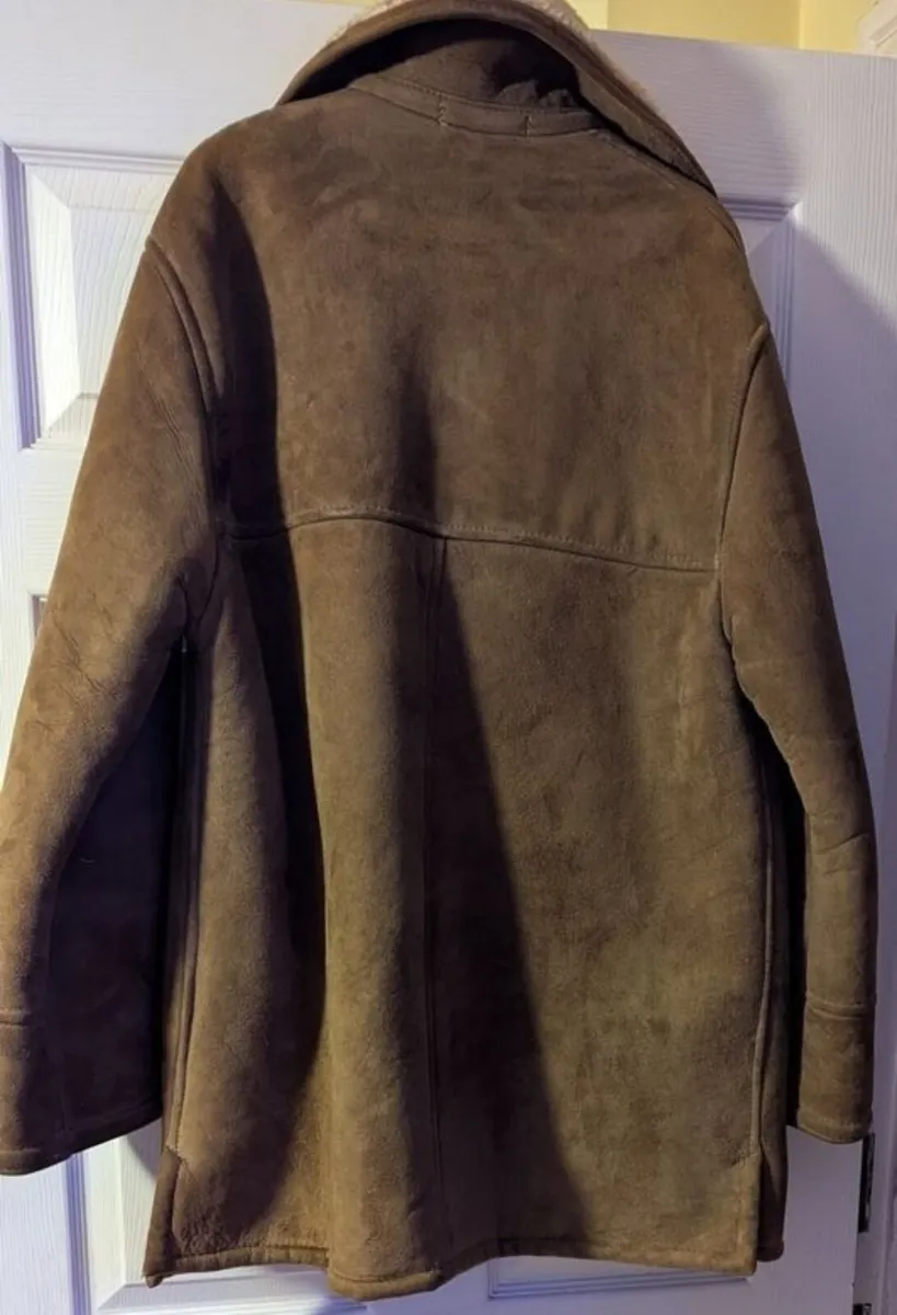 Vintage 70s man's Vintage sheepcoat size medium - Image 3