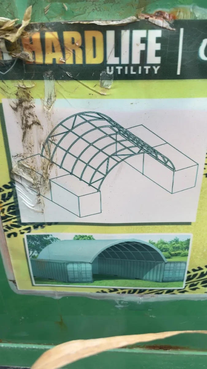 Single trussed container shelter - Image 3