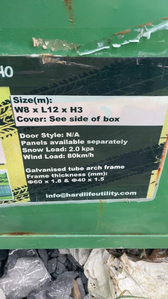 Single trussed container shelter - Image 2