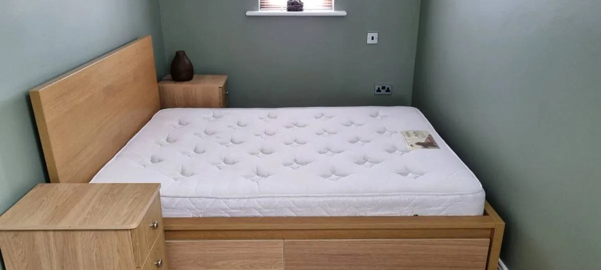 Ikea Malm Double Bed Bundle - Image 4