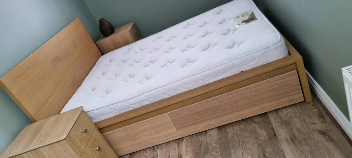 Ikea Malm Double Bed Bundle - Image 2