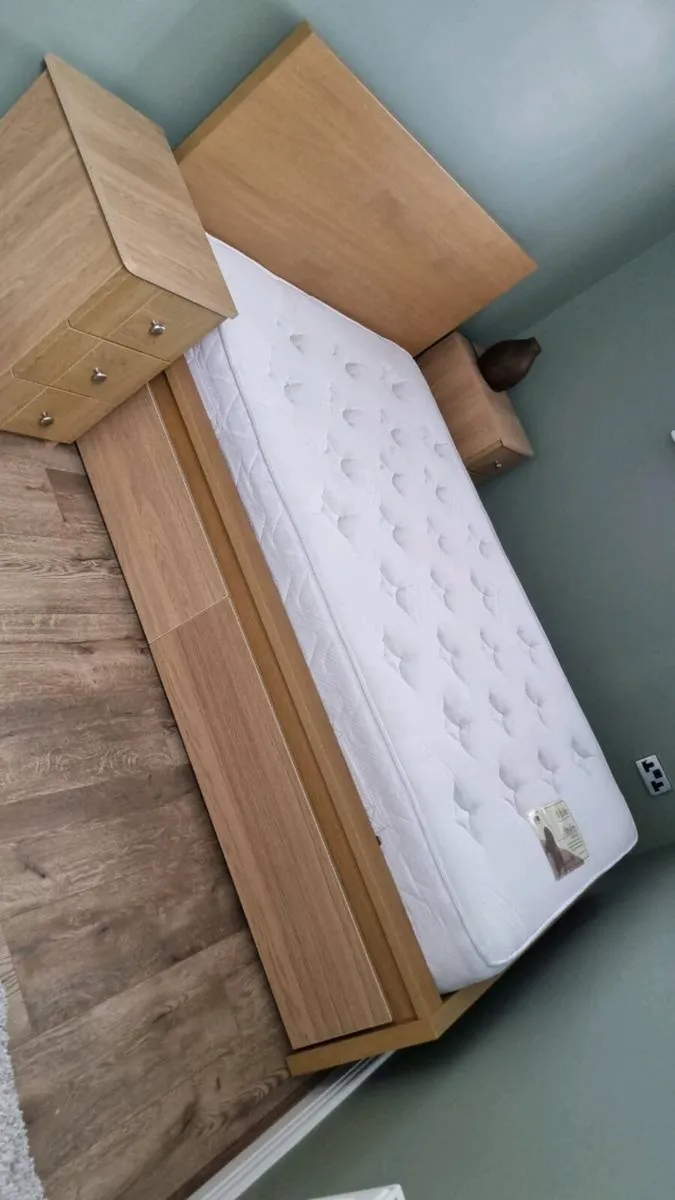 Ikea Malm Double Bed Bundle - Image 1