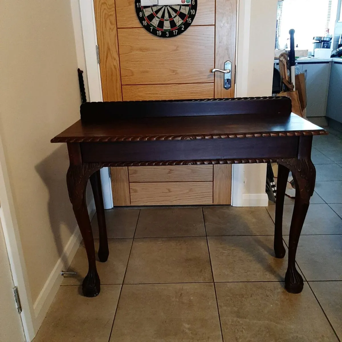 antique mahogany table - Image 1