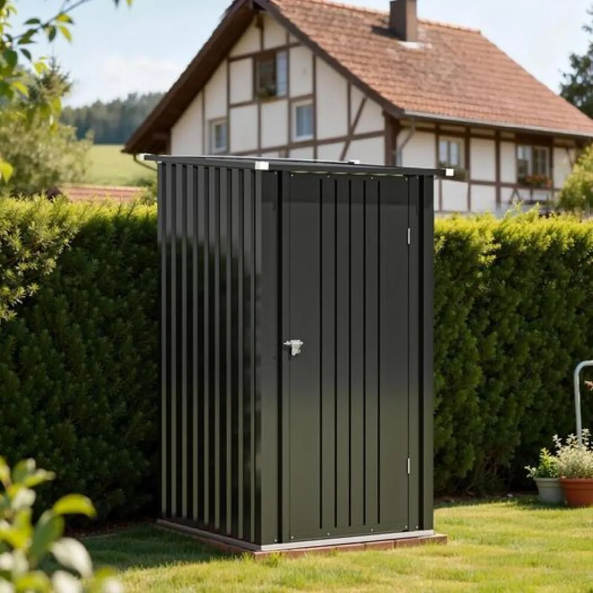 Metal Shed 3 x 3ft Small Tool Shed - Image 3
