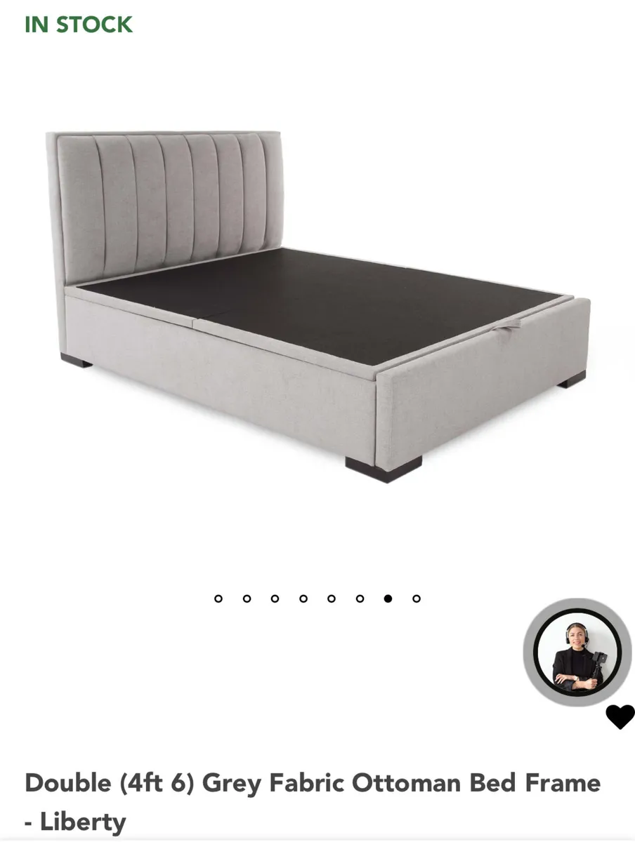 EZ Living Liberty Double Bed Frame (4ft 6) - Image 4