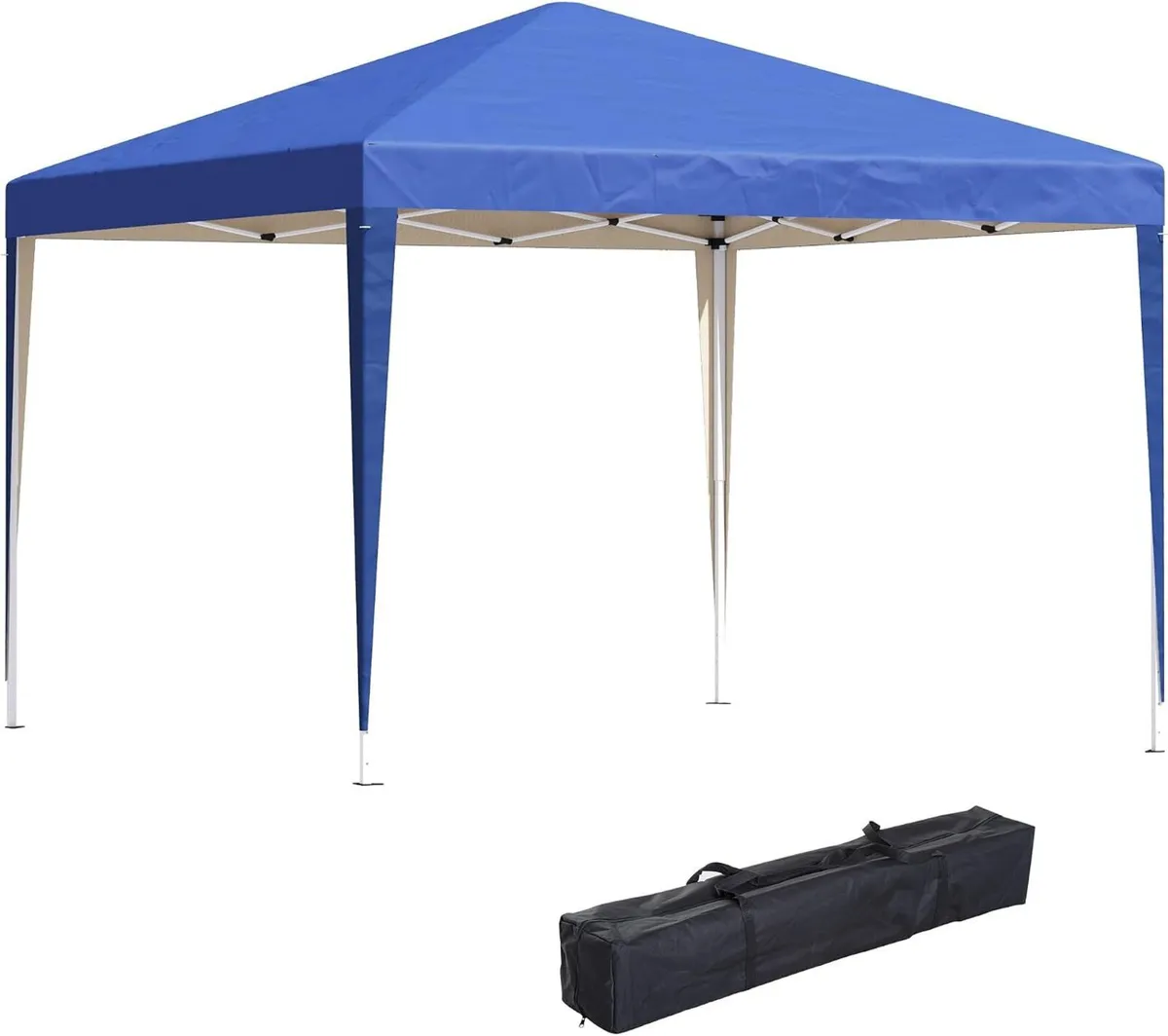 Gazebo 3x3m Pop Up Tent Height Adjustable - Image 1