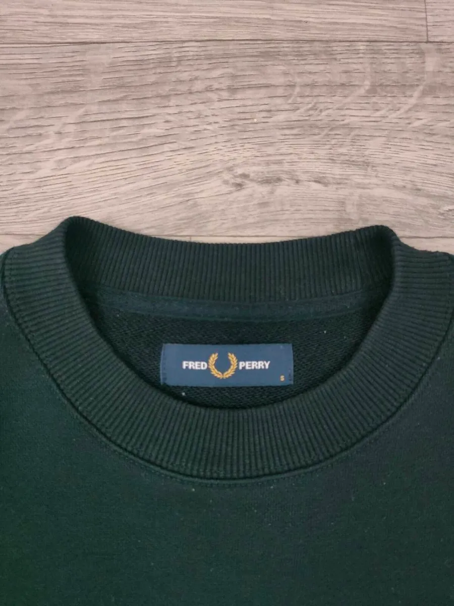 Fred Perry Sweatshirt Jumper Mens Small - Image 4