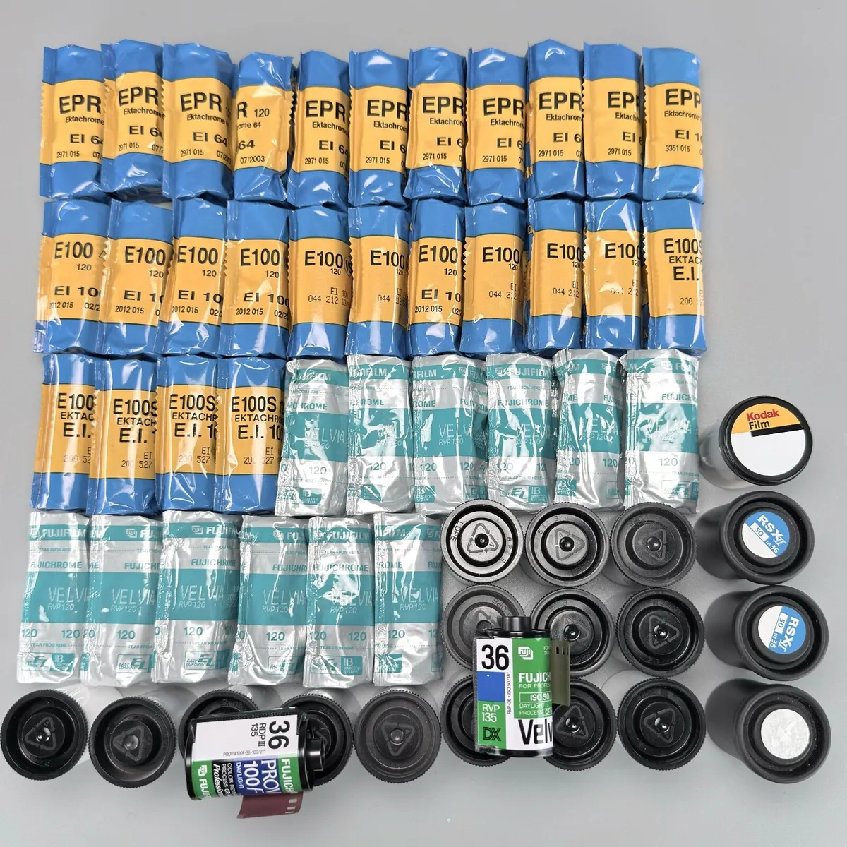 Slide film job lot 56 rolls - Image 1