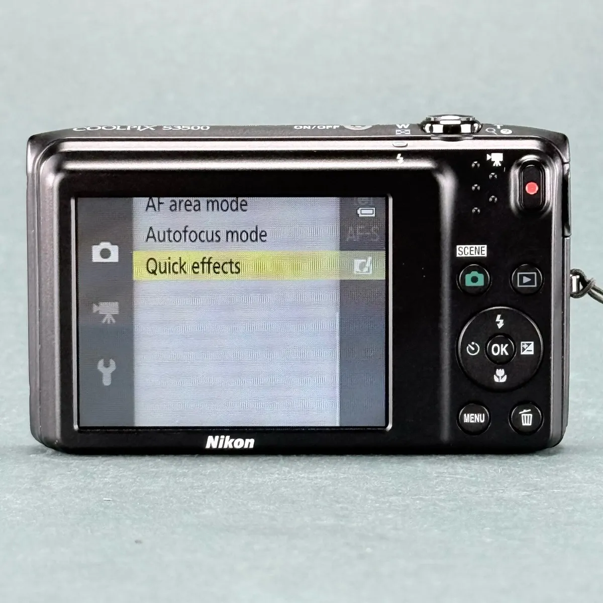 Nikon CoolPix S3500 20.1MP Digital Camera - Image 4