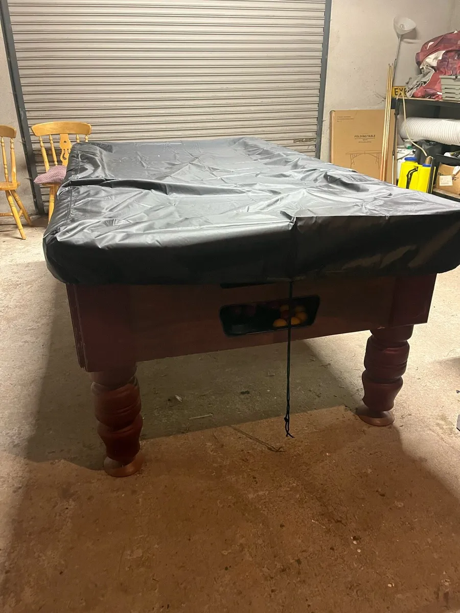 7ft slate pool table - Image 3