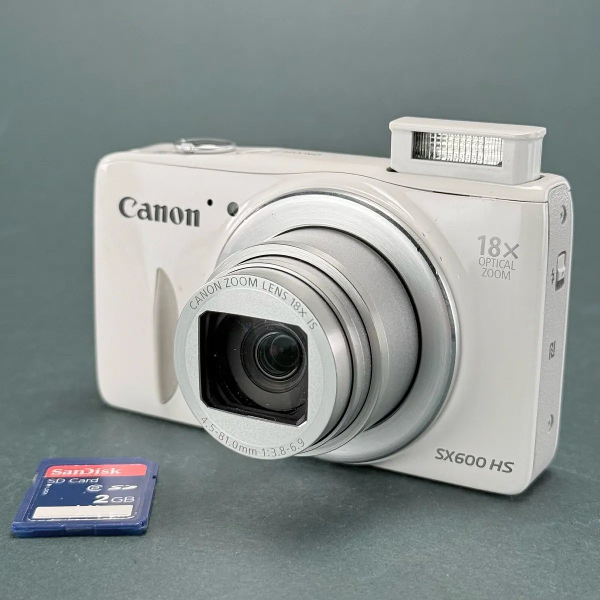 Canon PowerShot SX600 HS 16.0MP Digital Camera - W - Image 3