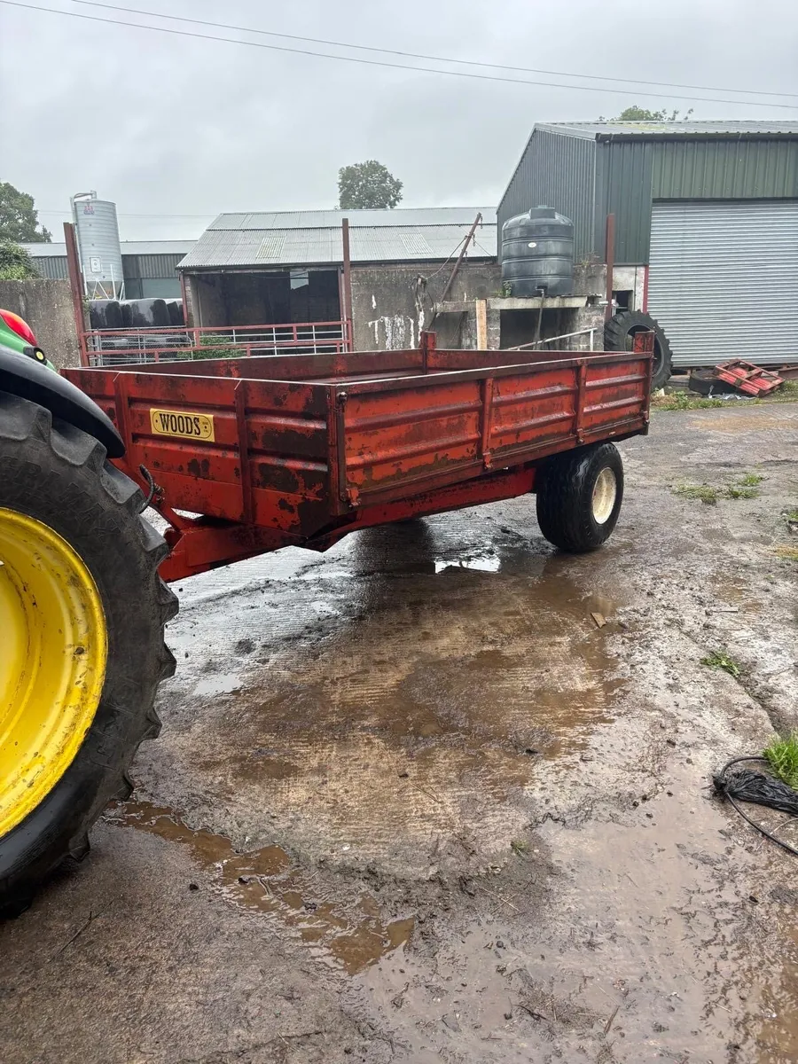 Woods 12x7 tipping trailer - Image 3
