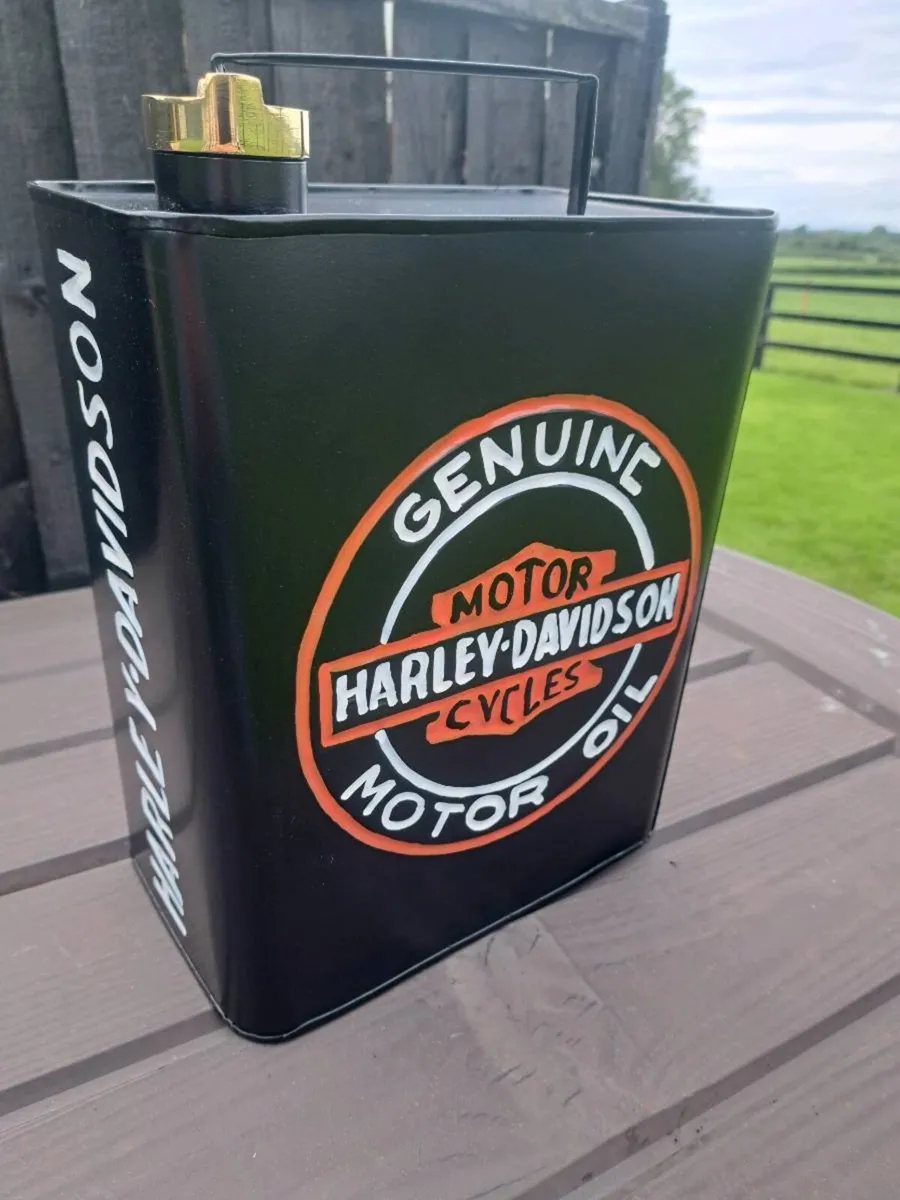 Harley Davidson oil can - Image 2