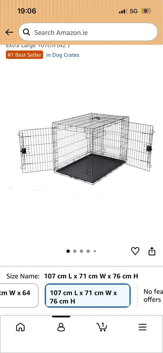 Dog crate - Image 1