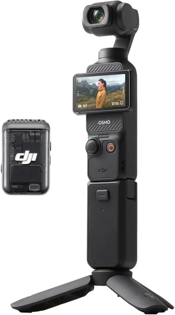 DJI Osmo Pocket 3 Creator Bundle, 1" CMOS Vlogging - Image 1