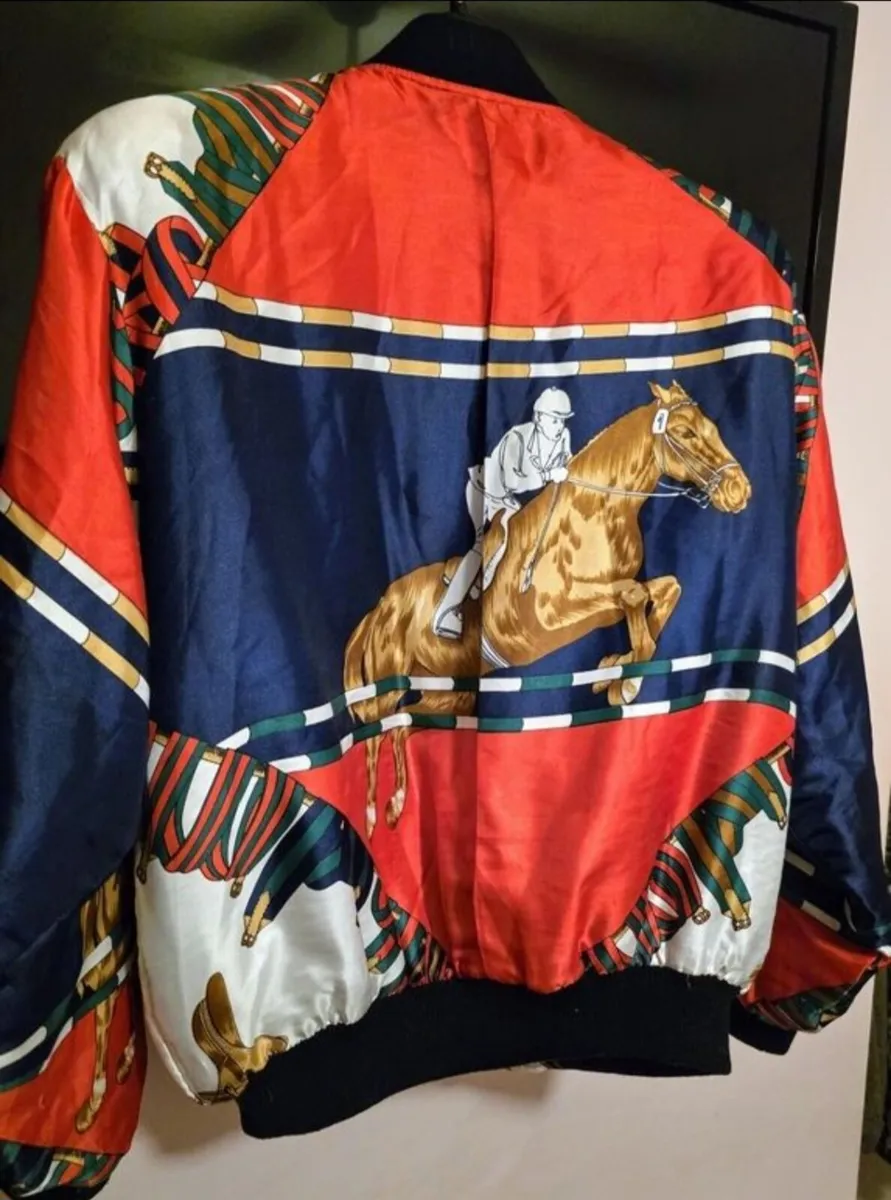 Vintage stunning Glatt bomber jacket size xl - Image 2
