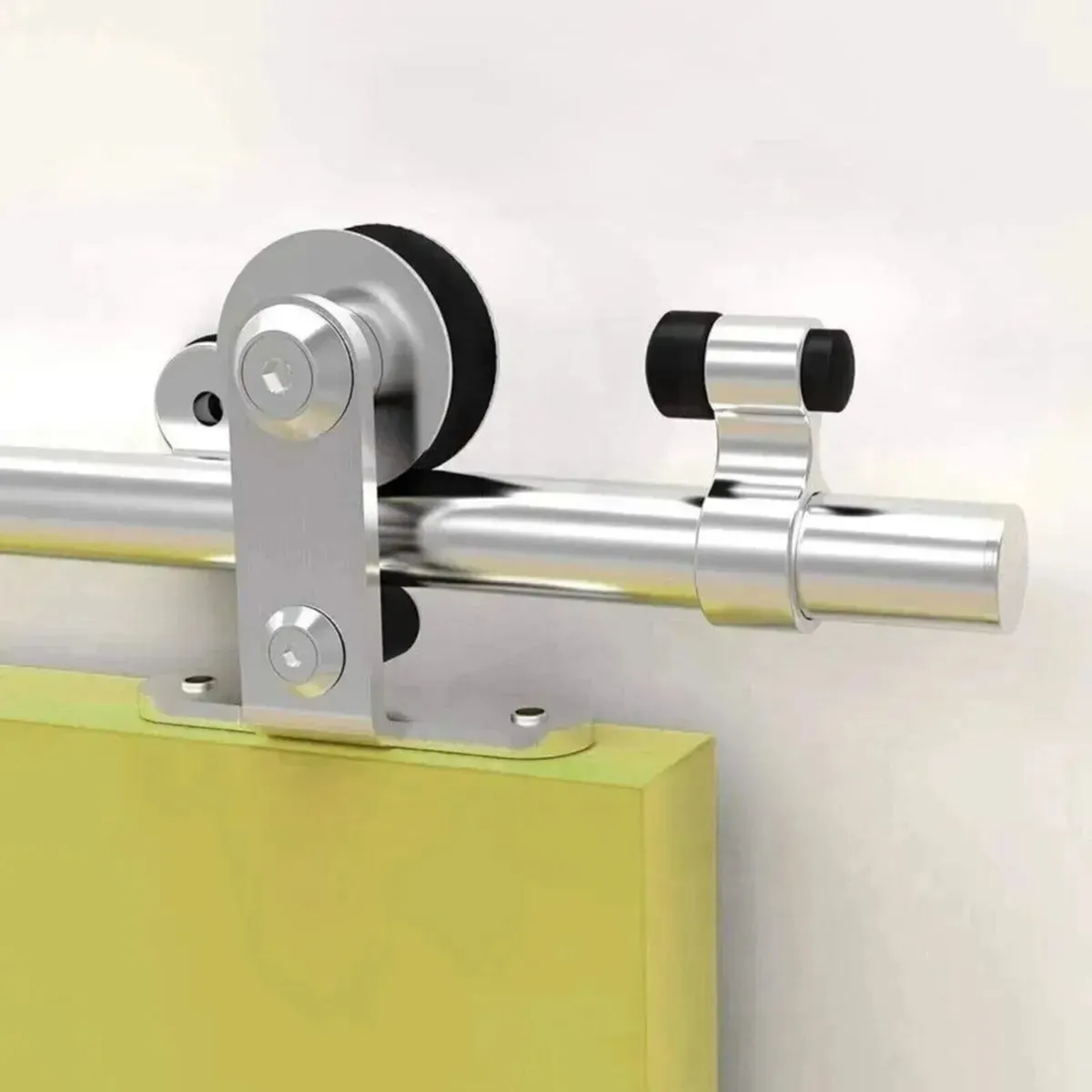 Barn Door Track Kit 5FT Sliding Door Hardware - Image 1