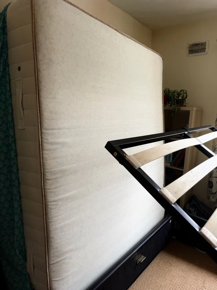 King size bed with storage - Image 2