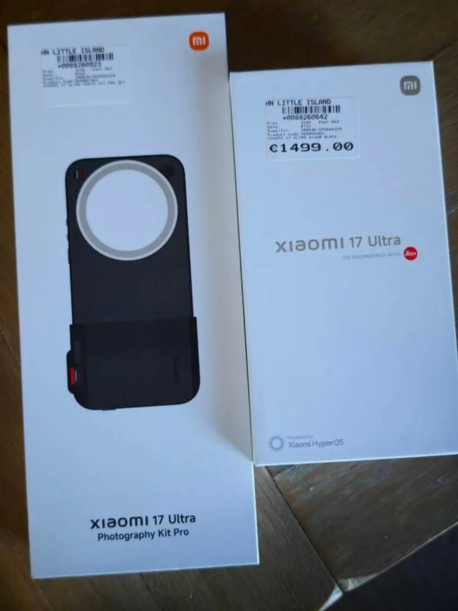 Xiaomi 17 Ultra. 512gb. Black. With camera kit. Receipt.